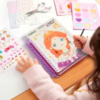 Set de creație Mideer Makeup Manual The Princess Ball MD3345 5+/ Multicolor Multicolor photo 9