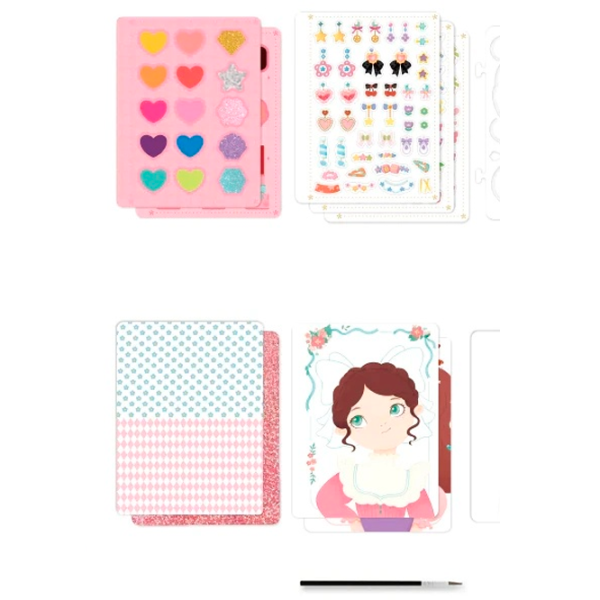 Set de creație Mideer Makeup Manual Lovely Princess MD3346 5+/ Multicolor Multicolor photo 2 Set de creație Mideer Makeup Manual Lovely Princess MD3346 5+/ Multicolor Multicolor photo 2