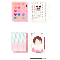 Set de creație Mideer Makeup Manual Lovely Princess MD3346 5+/ Multicolor Multicolor photo 2