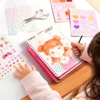 Set de creație Mideer Makeup Manual Lovely Princess MD3346 5+/ Multicolor Multicolor photo 8