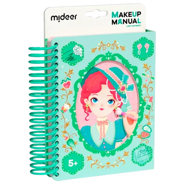 Креативный набор Mideer Makeup Manual Lady Tea Party MD3347 5+/ Разноцветный Зелёный photo 1 Креативный набор Mideer Makeup Manual Lady Tea Party MD3347 5+/ Разноцветный Зелёный photo 1