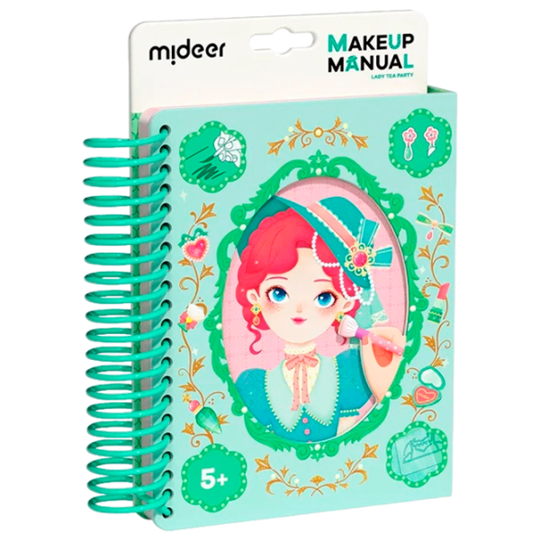 Креативный набор Mideer Makeup Manual Lady Tea Party MD3347 5+/ Разноцветный Зелёный photo 1 Креативный набор Mideer Makeup Manual Lady Tea Party MD3347 5+/ Разноцветный Зелёный photo 1