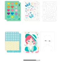 Set de creație Mideer Makeup Manual Lady Tea Party MD3347 5+/ Multicolor Green photo 2