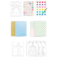 Set de creație Mideer Little Designer Princess Ball MD2201 5+/ Multicolor Blue photo 2