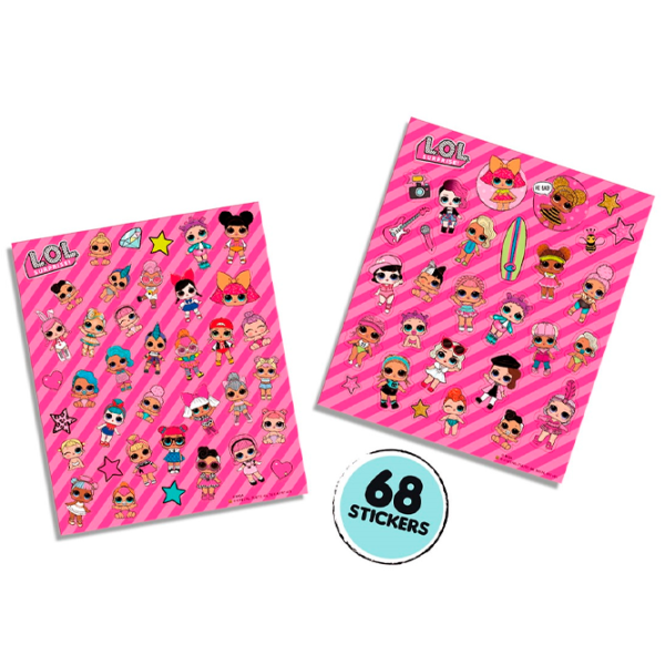 Set de creație SES LOL Surprise Glitter Stickers 14191S 6+/ Multicolor Multicolor photo 2
