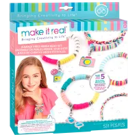 Set de creație Make It Real Bringing Creativity to Life Summer Vibes Heishi Bead Bracelets 1317M 8+/ Multicolor Multicolor