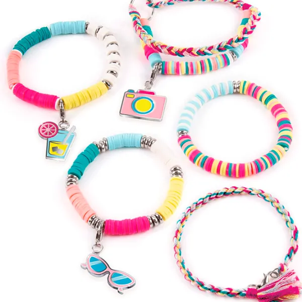 Креативный набор Make It Real Bringing Creativity to Life Summer Vibes Heishi Bead Bracelets 1317M 8+/ Разноцветный Разноцветный photo 2