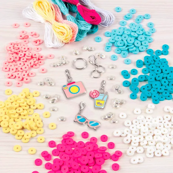 Креативный набор Make It Real Bringing Creativity to Life Summer Vibes Heishi Bead Bracelets 1317M 8+/ Разноцветный Разноцветный photo 3