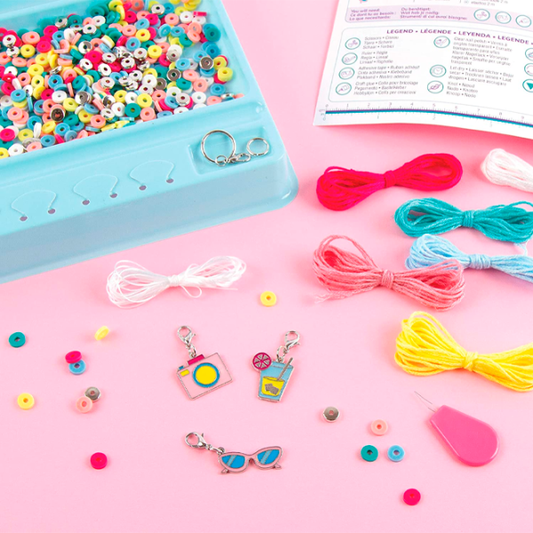Креативный набор Make It Real Bringing Creativity to Life Summer Vibes Heishi Bead Bracelets 1317M 8+/ Разноцветный Разноцветный photo 4