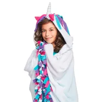 Креативный набор Make It Real Bringing Creativity to Life Unicorn Hoodie Blanket 1603M 8+/ Разноцветный Белый photo 6