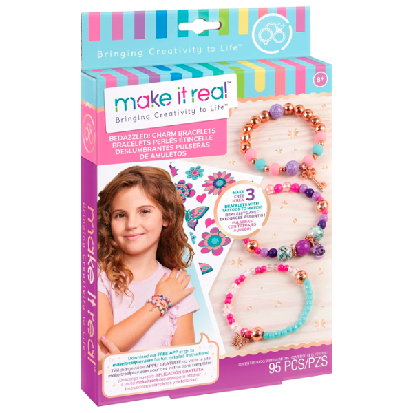 Креативный набор Make It Real Bringing Creativity to Life Charm bracelets, Blooming 1202 8+/ Разноцветный Разноцветный photo 1