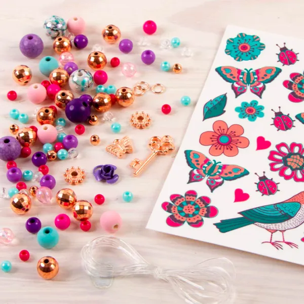 Креативный набор Make It Real Bringing Creativity to Life Charm bracelets, Blooming 1202 8+/ Разноцветный Разноцветный photo 2