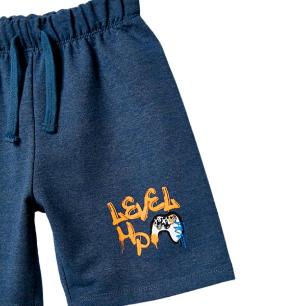 Pantaloni scurți pentru băieți Koton 4SKB40198TK Blue photo 3 Pantaloni scurți pentru băieți Koton 4SKB40198TK Blue photo 3