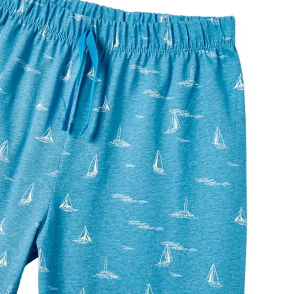 Pantaloni scurți pentru băieți Koton 4SKB40115TK Blue photo 3 Pantaloni scurți pentru băieți Koton 4SKB40115TK Blue photo 3