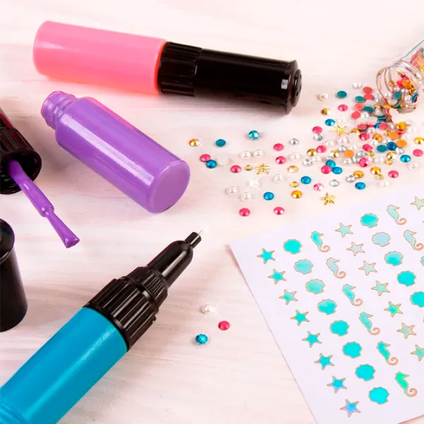Set de creație Make It Real Beauty Collection Nail Art - Mermaid Spa 2324 8+/ Multicolor Multicolor photo 4