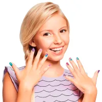 Set de creație Make It Real Beauty Collection Nail Art - Mermaid Spa 2324 8+/ Multicolor Multicolor photo 6