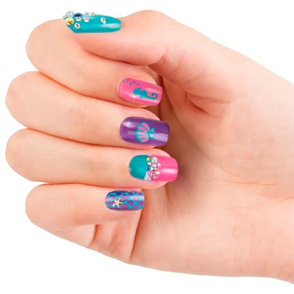 Set de creație Make It Real Beauty Collection Nail Art - Mermaid Spa 2324 8+/ Multicolor Multicolor photo 7