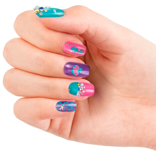 Set de creație Make It Real Beauty Collection Nail Art - Mermaid Spa 2324 8+/ Multicolor Multicolor photo 7