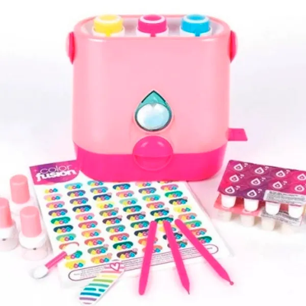 Креативный набор Make It Real Bringing Creativity to Life Colour Fusion Nail Polish Maker 2561M 8+/ Разноцветный Розовый photo 2