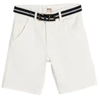 Pantaloni scurți pentru băieți Koton 4SKB40067TW White