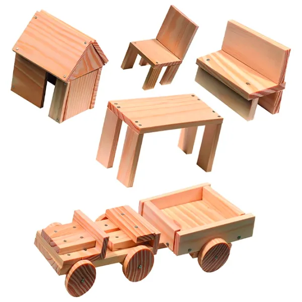 Set de creație SES Creative Woodwork set 00943 5+/ Multicolor Multicolor photo 2