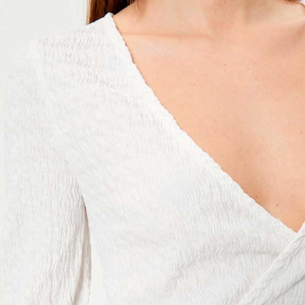 Футболка для женщин Koton 4SAL10488IK 100% полиэстер/ Белый photo 5