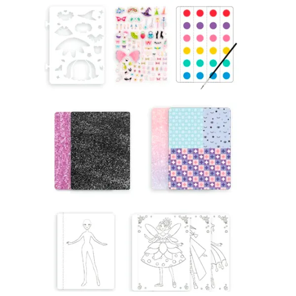 Set de creație Mideer Little Designer Magic Club MD2203 5+/ Multicolor Violet photo 2 Set de creație Mideer Little Designer Magic Club MD2203 5+/ Multicolor Violet photo 2