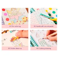 Set de creație Mideer Little Designer Magic Club MD2203 5+/ Multicolor Violet photo 3