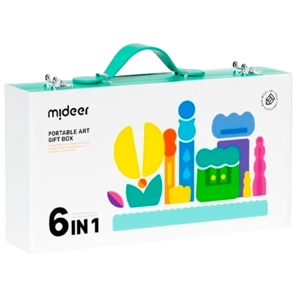 Set de creație Mideer Portable Art Gift Box CT4273 Multicolor Multicolor photo 1