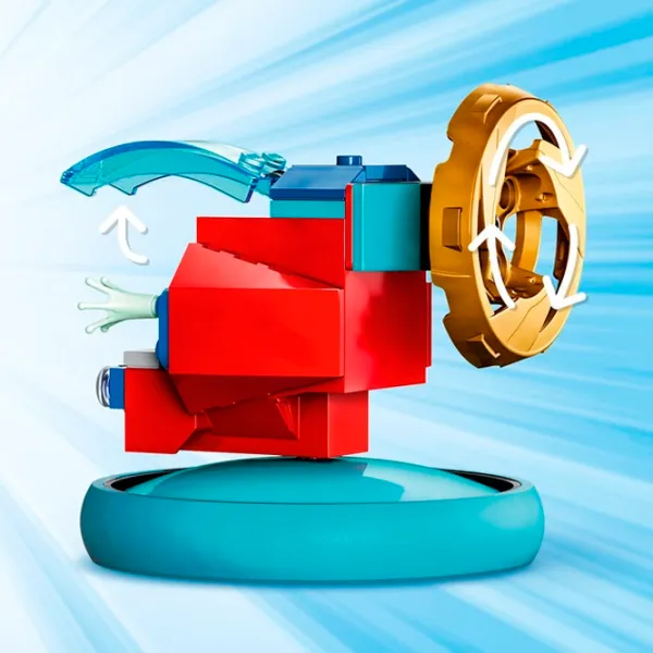 Constructor LEGO Spidey vs Green Goblin Figuri/ Multicolor photo 9