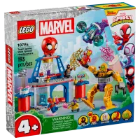 Constructor LEGO Team Spidey Web Spinner Headquarters Figuri/ Multicolor
