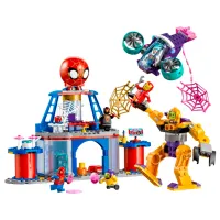 Constructor LEGO Team Spidey Web Spinner Headquarters Figuri/ Multicolor photo 2
