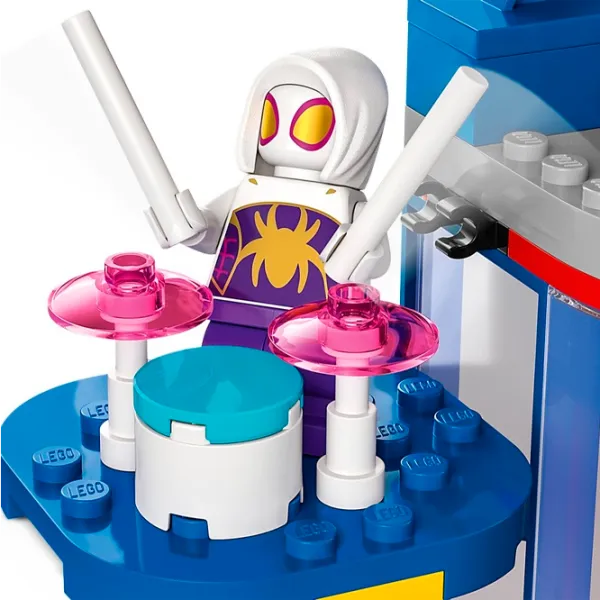 Constructor LEGO Team Spidey Web Spinner Headquarters Figuri/ Multicolor photo 5