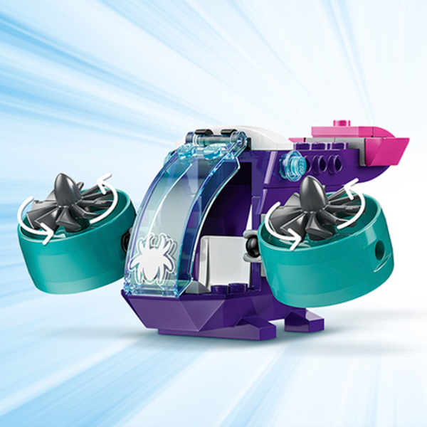 Constructor LEGO Team Spidey Web Spinner Headquarters Figuri/ Multicolor photo 7