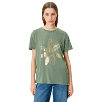 Tricou pentru femei Koton 4SAK50114EK 65% poliester , 35% viscoză/ Khaki