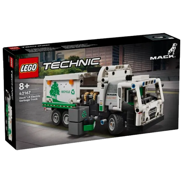Constructor LEGO Mack LR Electric Garbage Truck Transport/ Multicolor photo 1