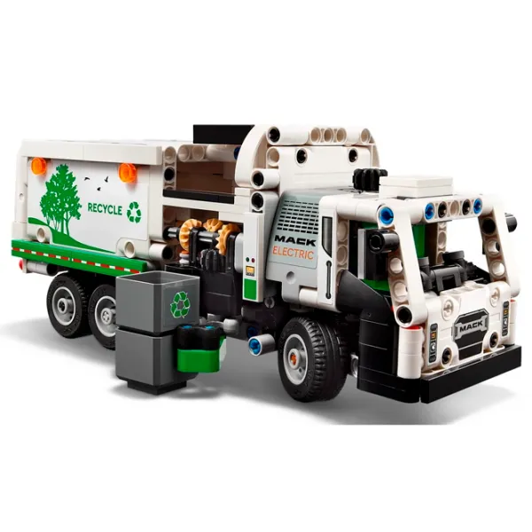 Constructor LEGO Mack LR Electric Garbage Truck Transport/ Multicolor photo 3