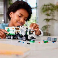 Constructor LEGO Mack LR Electric Garbage Truck Transport/ Multicolor photo 10