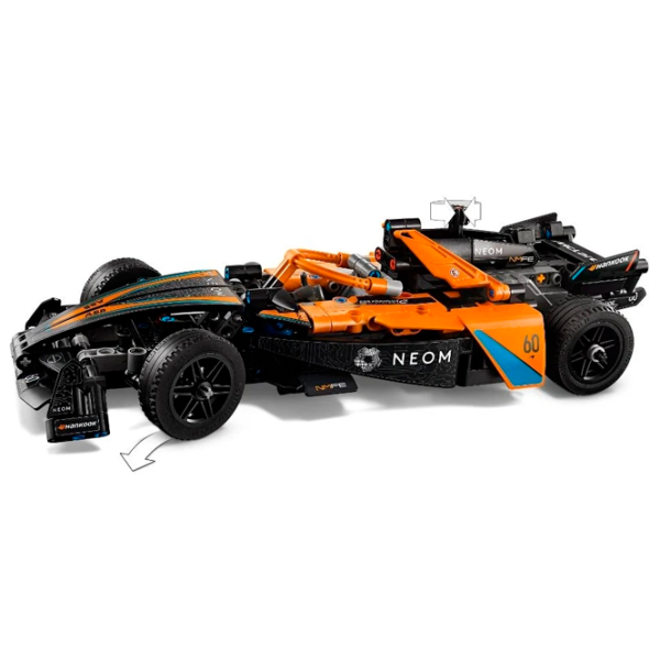 Constructor LEGO NEOM McLaren Formula E Race Car Mașină/ Multicolor photo 4
