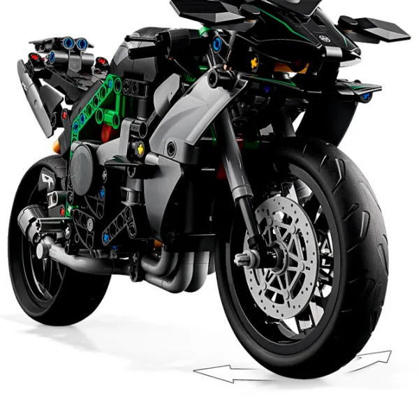 Constructor LEGO Kawasaki Ninja H2R Motocicletă/ Multicolor photo 4