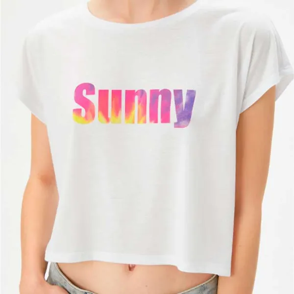 Футболка для женщин Koton 4SAK50176EK 65% полиэстер , 35% вискоза/ Белый photo 5