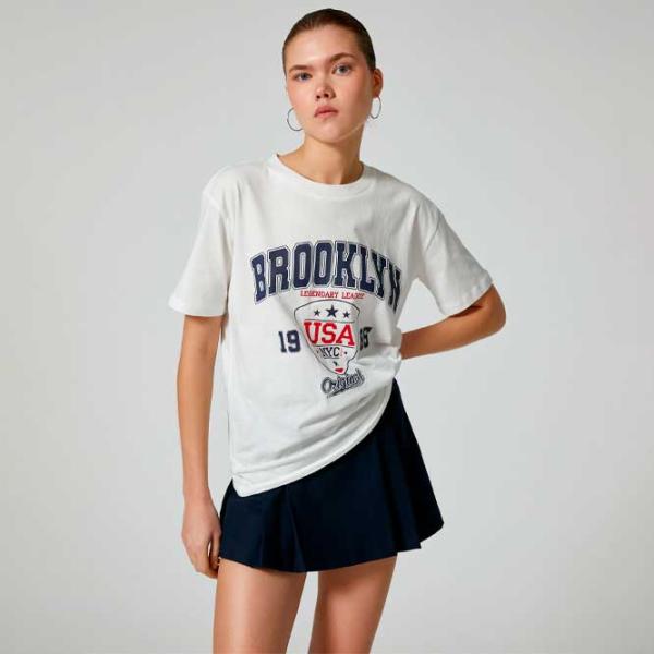 Tricou pentru femei Koton 4SAL10159IK 100% bumbac/ White photo 2