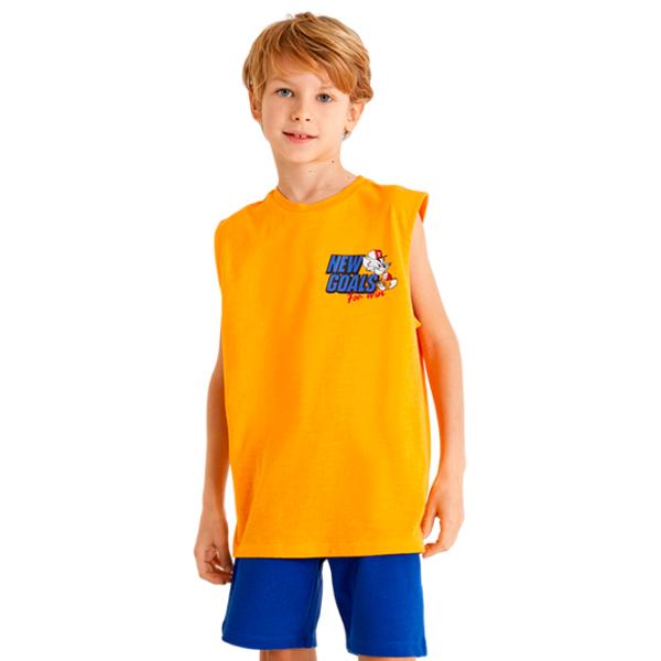 Pantaloni scurți pentru băieți Koton 4SKB40010TK Blue photo 4 Pantaloni scurți pentru băieți Koton 4SKB40010TK Blue photo 4