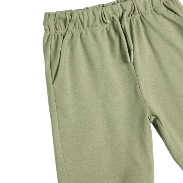 Pantaloni scurți pentru băieți Koton 4SKB40010TK Khaki photo 3 Pantaloni scurți pentru băieți Koton 4SKB40010TK Khaki photo 3