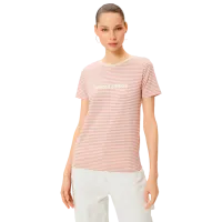 Футболка для женщин Koton 4SAL10164IK 44% полиэстер/ Розовый