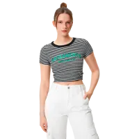 Футболка для женщин Koton 4SAL10017IK 36% вискоза/ Белый