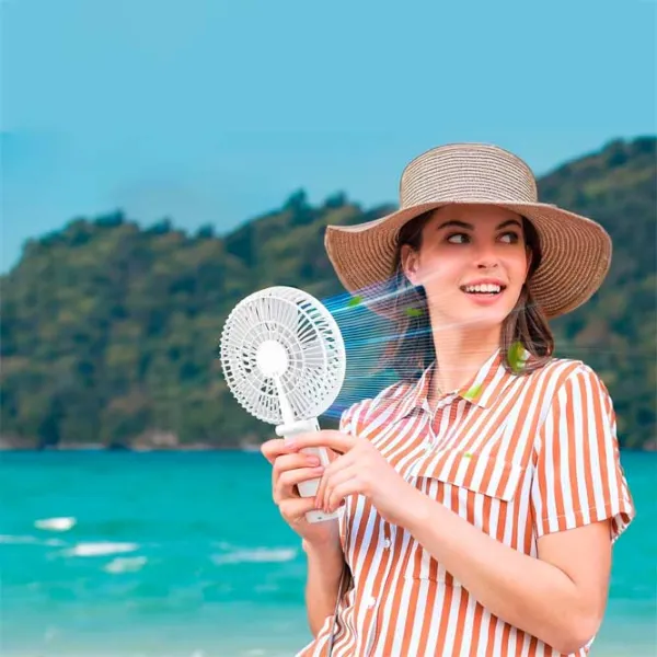Ventilator HandFan N6 5 W / Axial / White photo 3