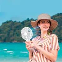 Ventilator HandFan N6 5 W / Axial / White photo 3