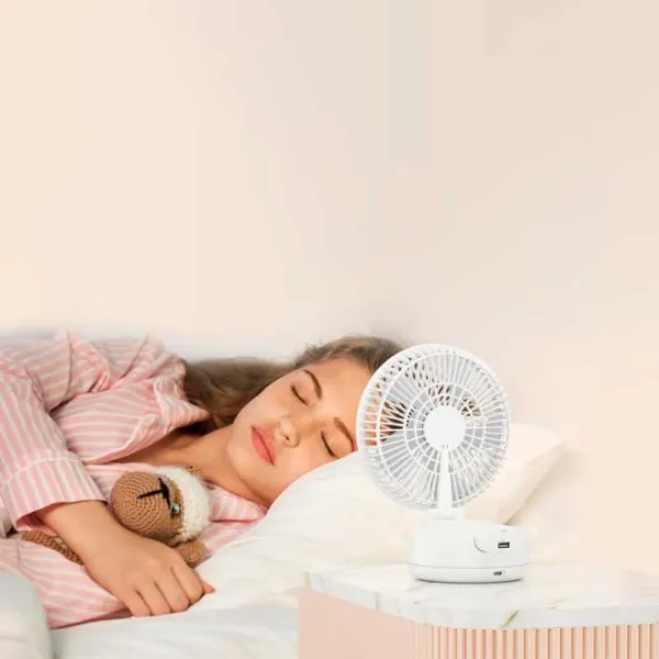 Ventilator HandFan N6 5 W / Axial / White photo 4