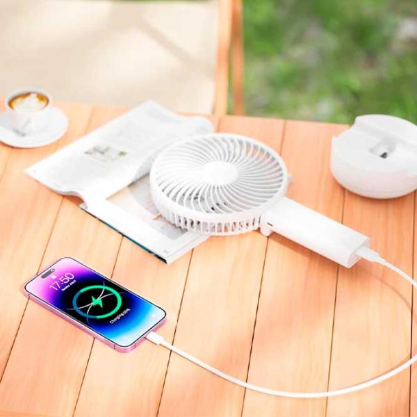 Ventilator HandFan N6 5 W / Axial / White photo 5